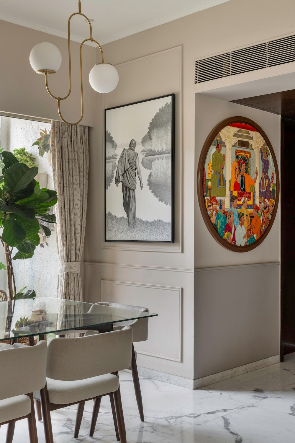 Artwork by Shri Kumar Adhikari