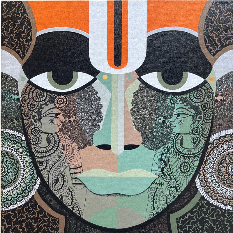 Nagesh Goud-NAGO-Lord Krishna & Rukmini