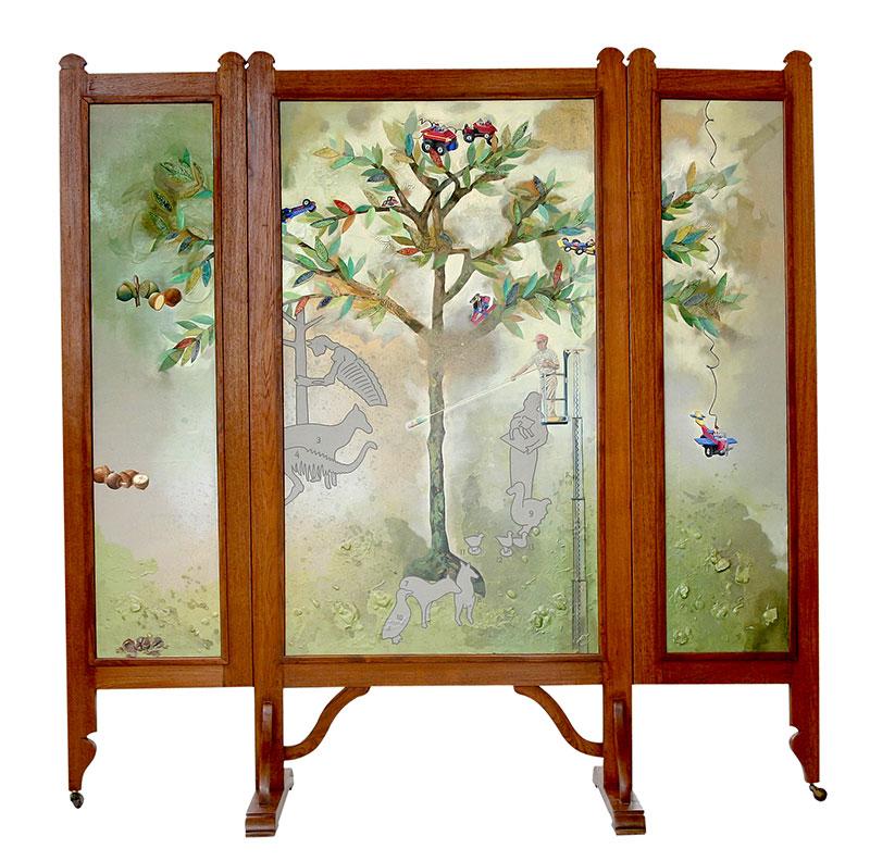 Arunanshu Chowdhury-Untitled (Screen for Partition)