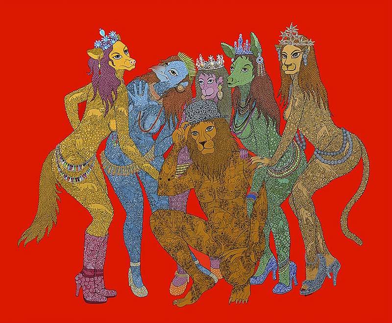 Bandana Kumari-Group Photoshoot