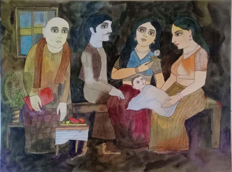 Badri Narayan-Untitled