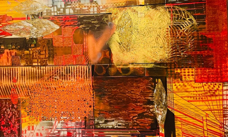 Brinda Miller-BRMI-Amber Glow and Hibiscus