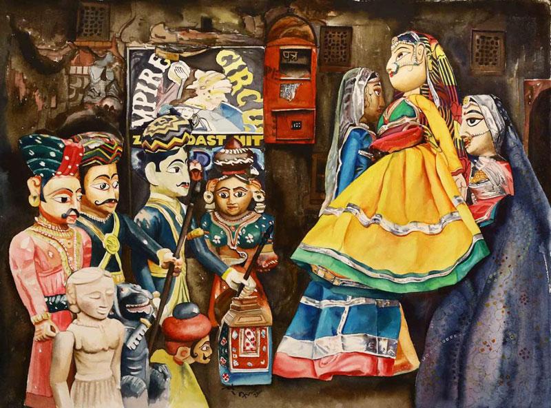 Charan Sharma-Puppet Series I