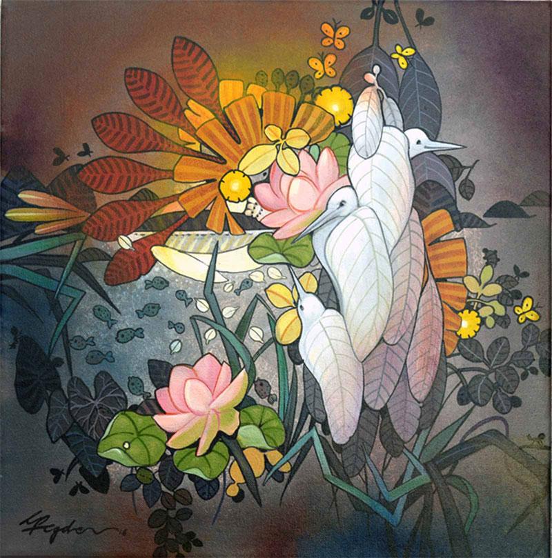 Ganapati Hegde-Morning Watch (Life in Nature series)