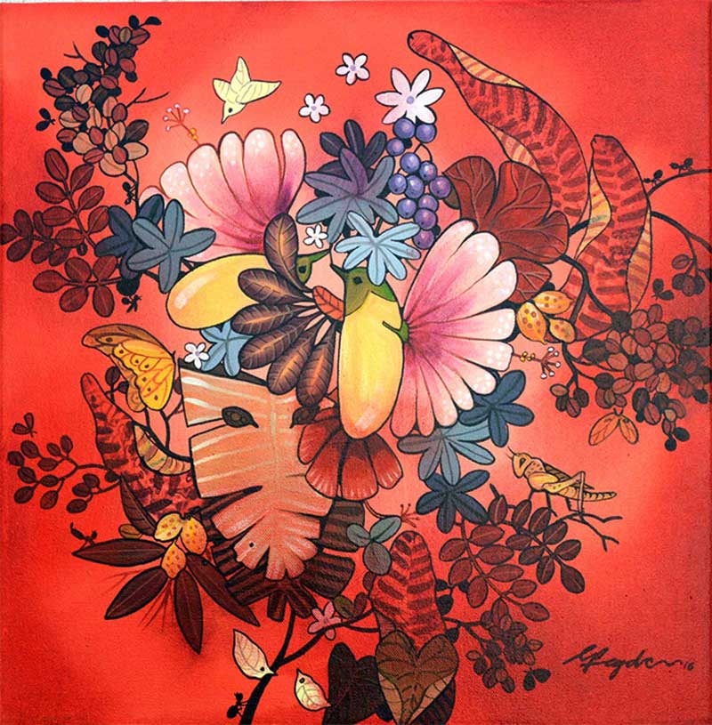 Ganapati Hegde-Being together (Life in Nature series