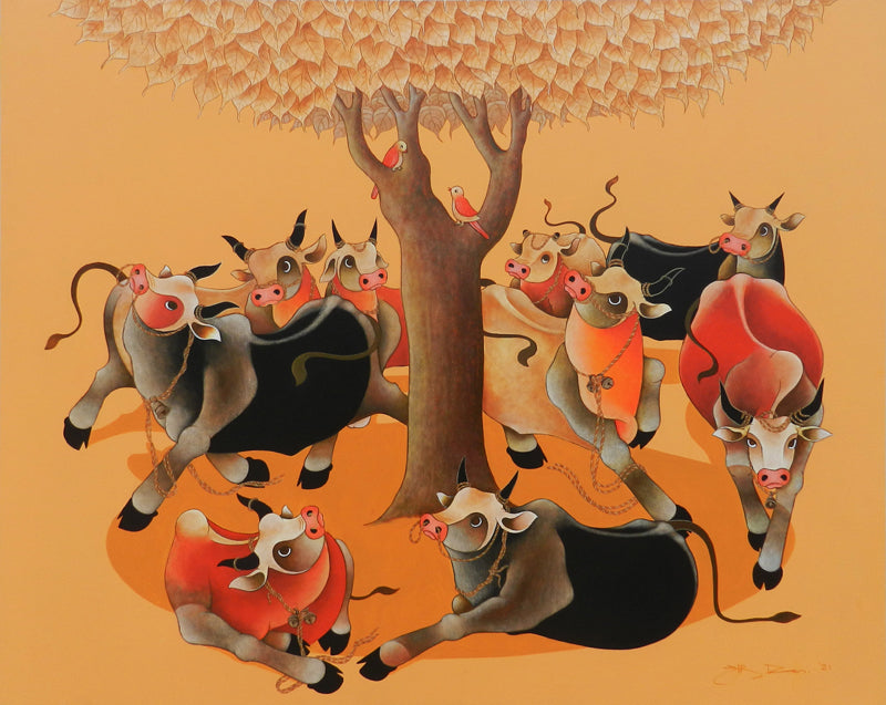 HR Das-Siesta in the shade