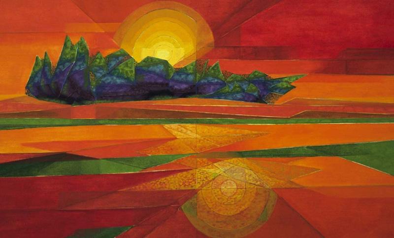 Jehangir Sabavala-The Casuarina Line II