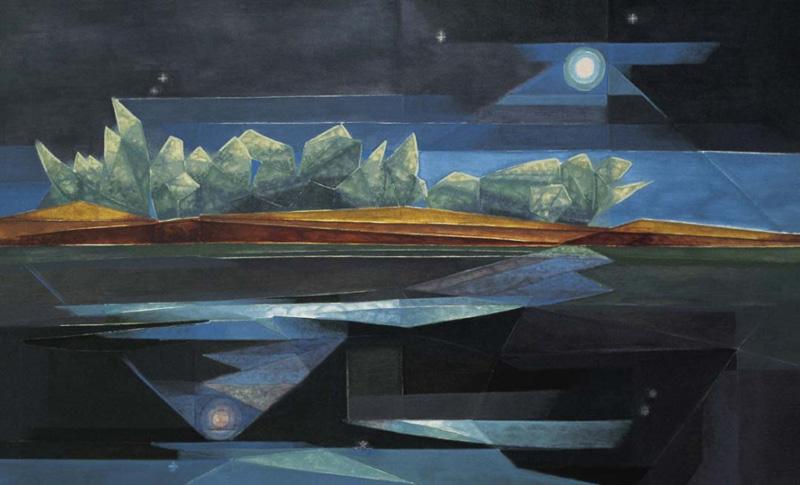 Jehangir Sabavala-The Casuarina Line III