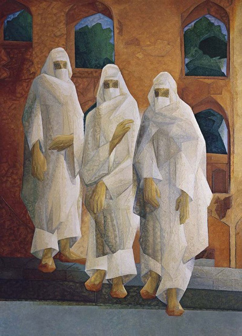 Jehangir Sabavala-Purdah I