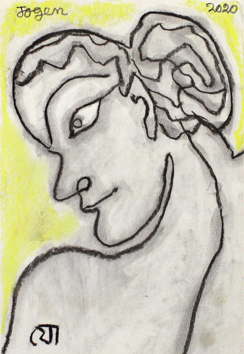 Jogen Chowdhury-Face of a Woman