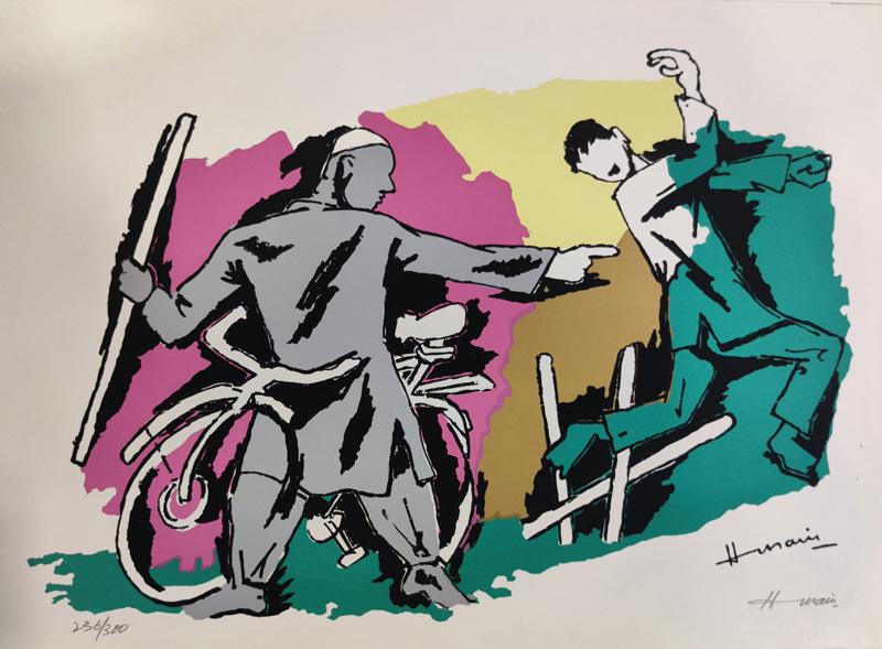 MF Husain-Iqbal Series V