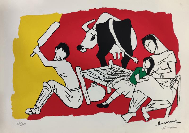 MF Husain-Iqbal Series VI