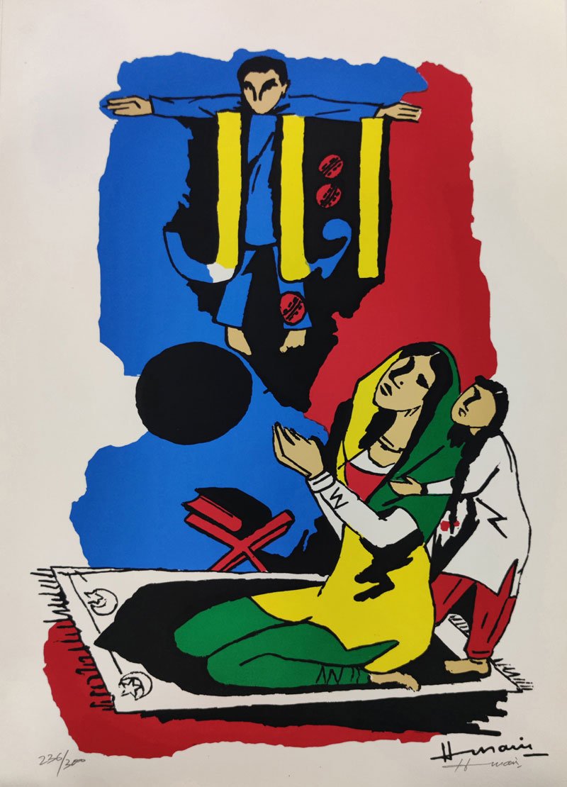 MF Husain-Iqbal Series VIII