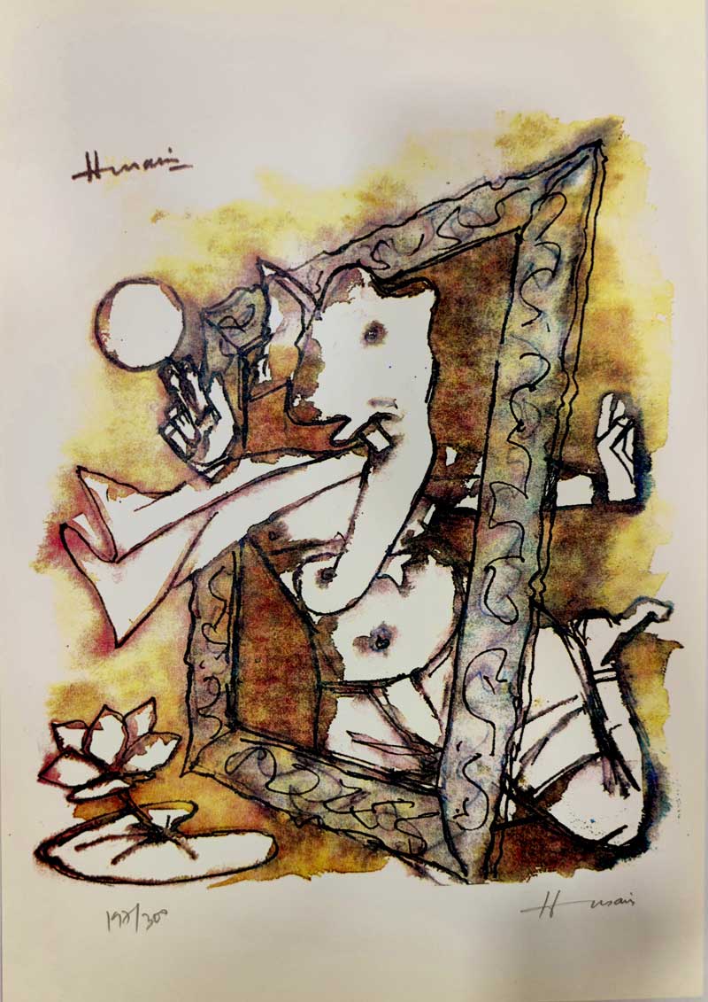MF Husain-Ashtavinayak Series V