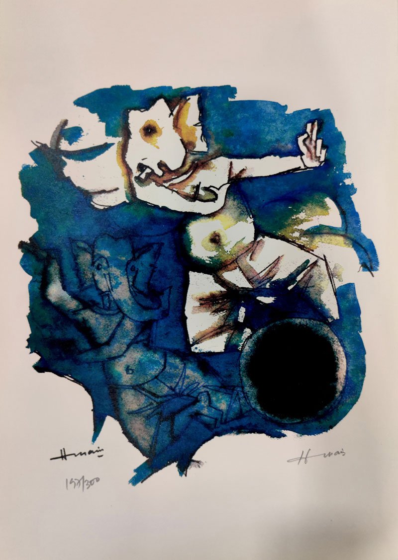 MF Husain-Ashtavinayak Series VIII