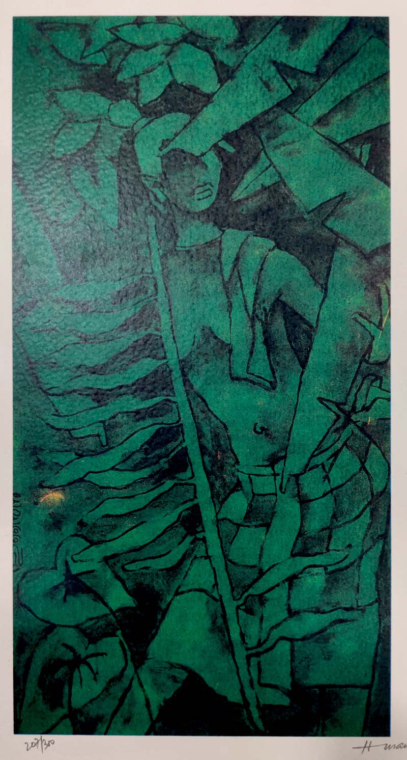 MF Husain-Kerala Experience III