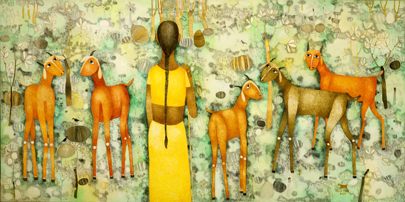 Mohan Naik-Scenes from my Village I