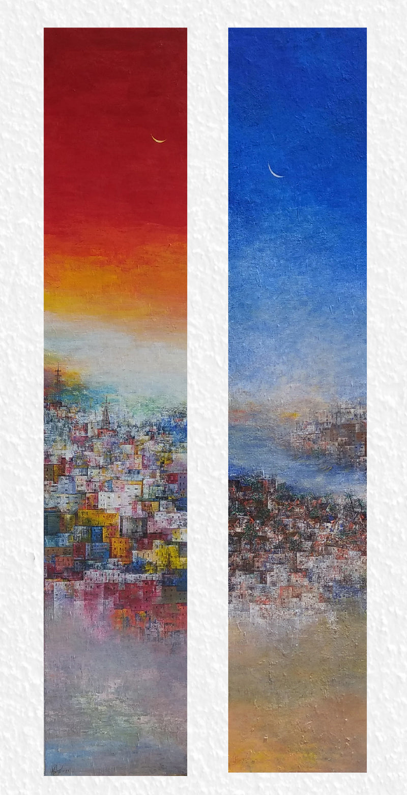 M. Singh-MSIN-Mumbai city by Dawn & Mumbai city by Dusk