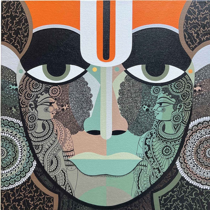 Nagesh Goud-NAGO-Lord Krishna & Rukmini