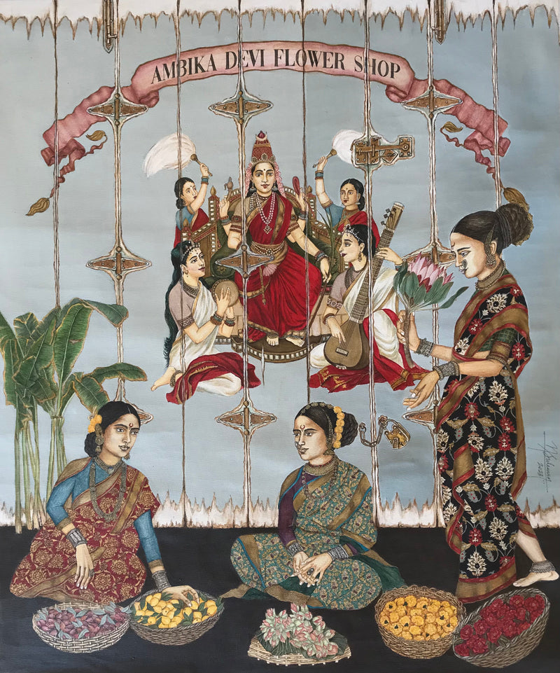 Nilofer Suleman-Ambika Devi Flower shop