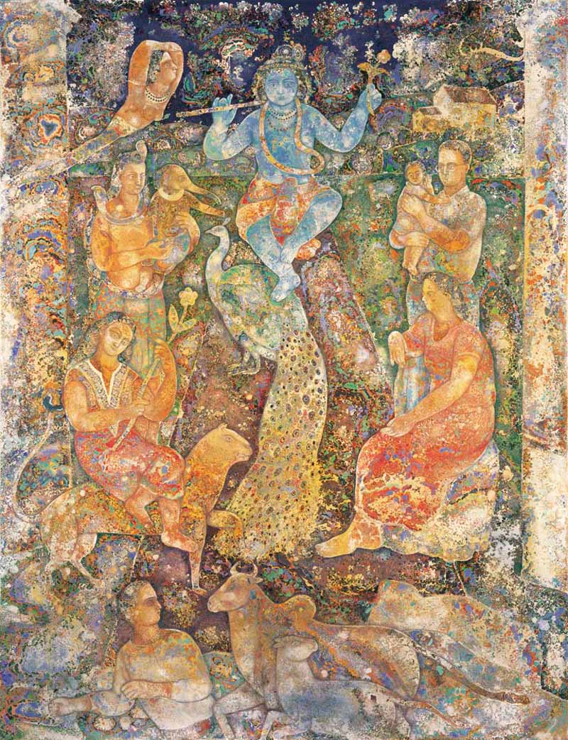 Sakti Burman-Homage to Kalighat