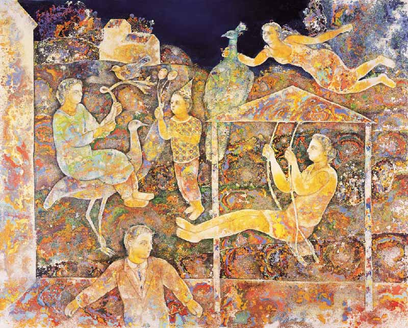 Sakti Burman-In Flight