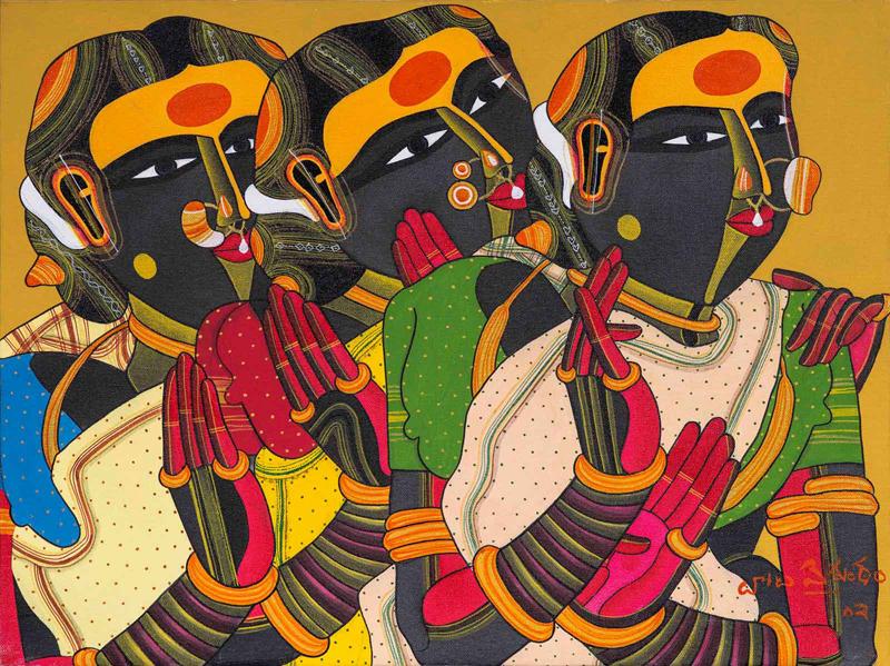 Thota Vaikuntam -Telengana Women