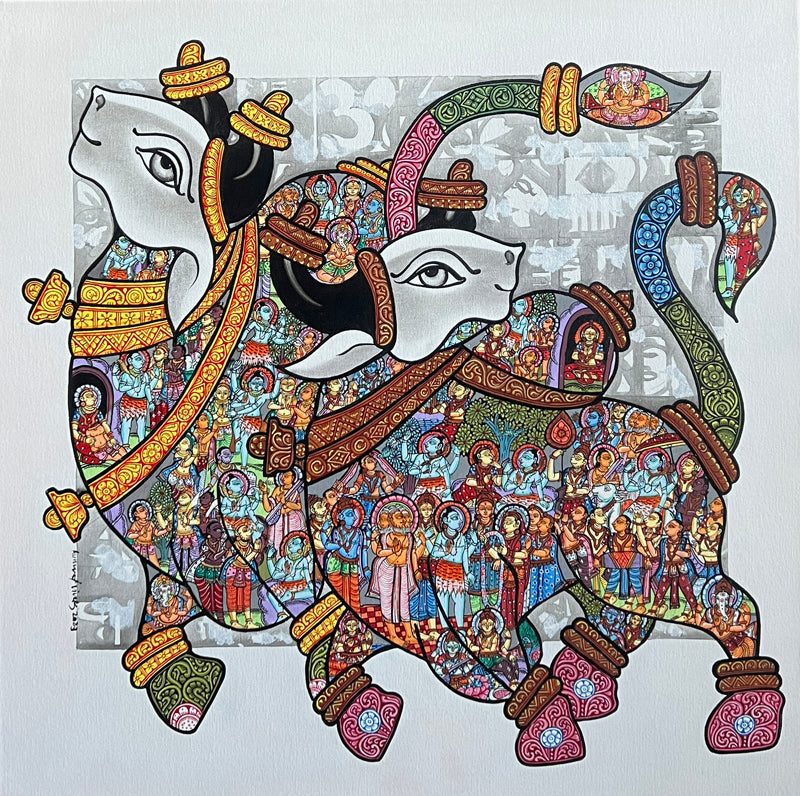 Vivek Kumawat-VIKU-Dancing Nandis I & II