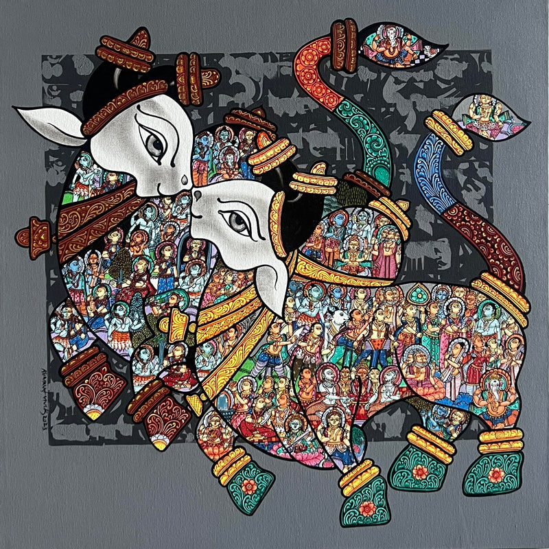 Vivek Kumawat-VIKU-Dancing Nandis I & II