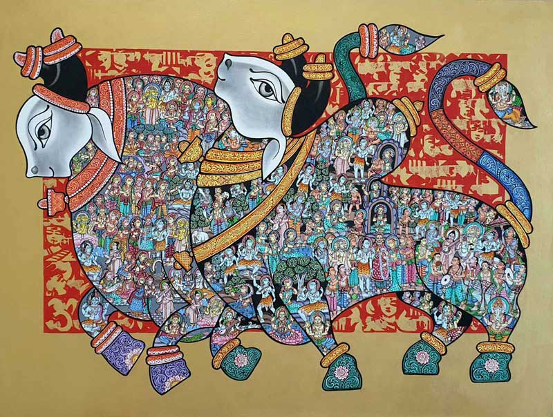 Vivek Kumavat-Dancing nandis