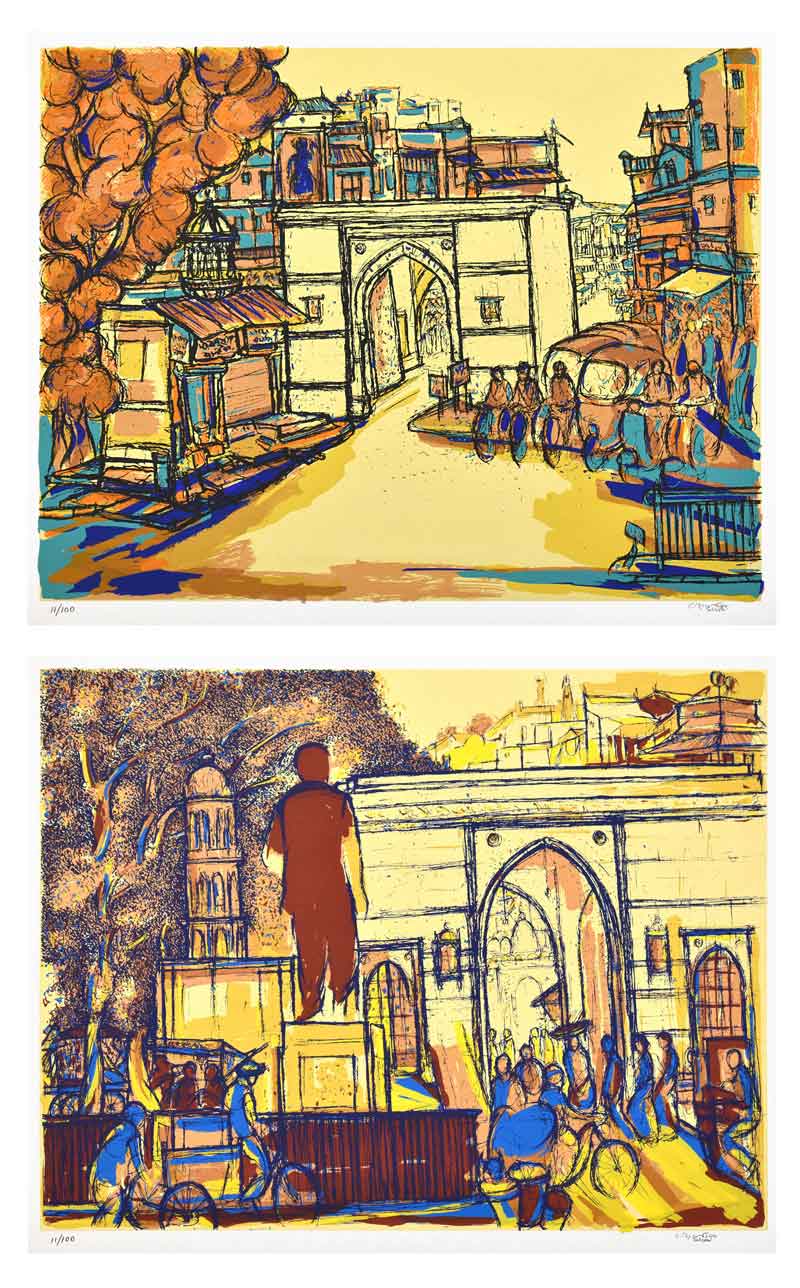 Vrindavan Solanki-Raipur Darwaza,
Dariyapur Darwaza
