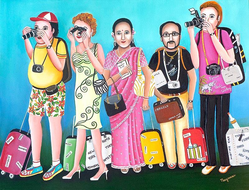 Nayana Kanodia-The Tourists