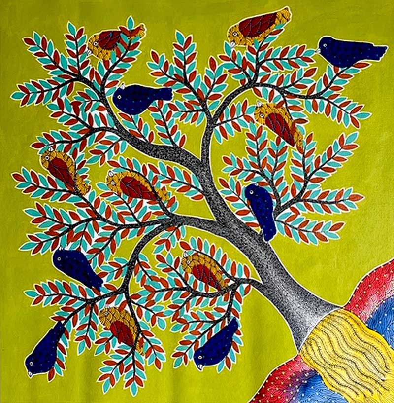 Venkat Shyam-Tree and Birds